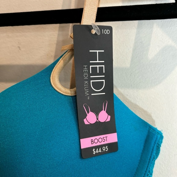 HEIDI Sz 32D By Heidi Klum Boost Max Lift Underwire Padded Bra NEW WITH TAGS - Picture 2 of 11